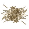 sourcing map Small Tiny Brass Nails 1.2x12mm for DIY Decorative