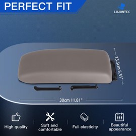 LUJUNTEC Center Console Armrest Lid Compatible with 1995 1996 1997 1998 1999 2000 For Toyota Tacoma/1996-1998 For Toyota 4Runner 02ITG2009ABR Oak Tan