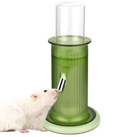 Hamster Water Bottle No Drip – 4 oz Small Animal Water Bottle for Glass Tank with Stand Leak Proof Hamster Water Dispenser for Gerbil Chinchilla Ferret Squirrel Hedgehog