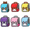 Kawaii Backpack Cute Cartoon 3D Jump Style 2D Drawing from