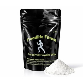 TreadLife Fitness Powder Wax - Dry Treadmill Belt Wax - 2oz - 3+ Applications
