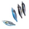 Fishing Lures 3D Spray Painting Simulated Luminous Iron Fishing Baits