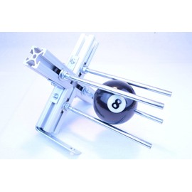 BORED? PARACORD! X Jig - Universal Monkey Fist Jig, 1 Piece, Alloy Steel