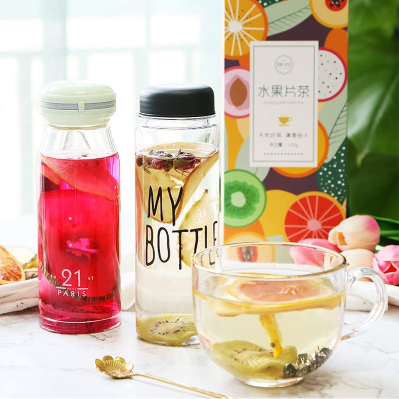 Fruit slice tea (drawer box) 100g(10g*10packs) 3.53oz(0.35oz*10packs) Scented Tea Bags