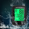 Wired Bike Computer LED Digital Bicycle Speedometer Touchscreen Cycling Computer