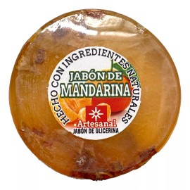 Satnam Jabón Artesanal D Mandarina Limpia Tú Aura Y Renueva Energía