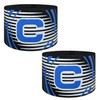 Ynaice Captains Armband, 2 Pcs Adjustable Elastic Sports Arm Bands