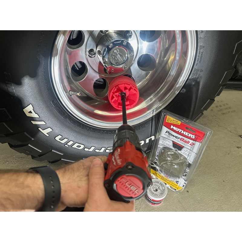 Mothers PowerBall 2, Polishing Tool with 10” Quick Swap Bit