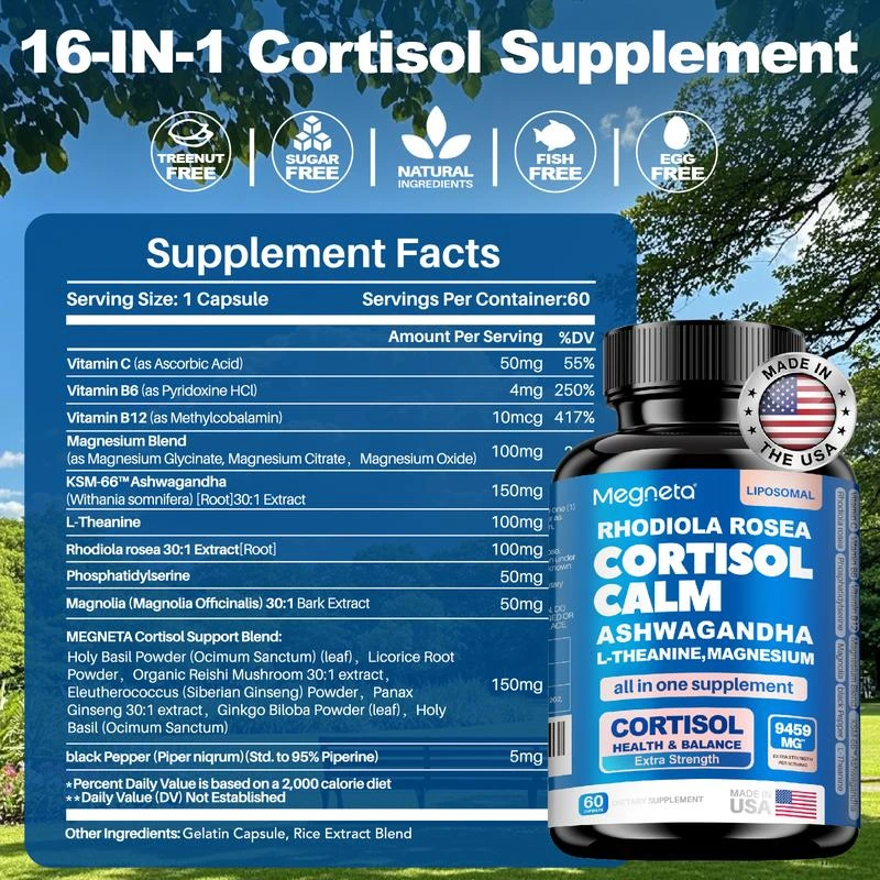 KSM-66 ASHWAGANDHA 4500MG | Cortisol Balance & Energy & Sleep