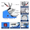 Electric Shaved Ice Machine,with Ice Pick and Scoop,3 Blades of