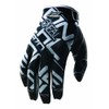 O'Neal Jump Gloves with Typo Graphic (Black/White, Size 9)
