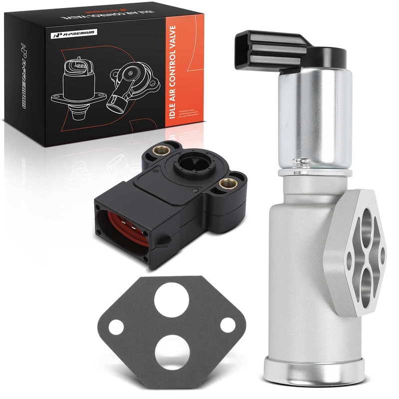 A-Premium Idle Air Control Valve IAC + Throttle Position Sensor
