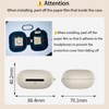 USTIYA Case for Beats Powerbeats Pro 2 Protection Cover Transparent