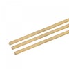 TOP-VIGOR 3Pcs M3 x 250mm Male Brass Threaded Rod, All