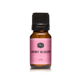 P&J Fragrance Oil Cherry Blossom 10ml - Candle Scents, Soap Making, Diffuser Oil, Fresh Scents