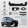 maXpeedingrods Steering Box Brace W/Flanged Bearing Kit for Jeep Cherokee