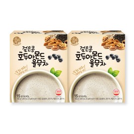 우리차 검은콩 호두 아몬드 율무차 15T 2개입 Our Tea Black Bean Walnut Almond Job's Tears Tea 15T 2 Pack