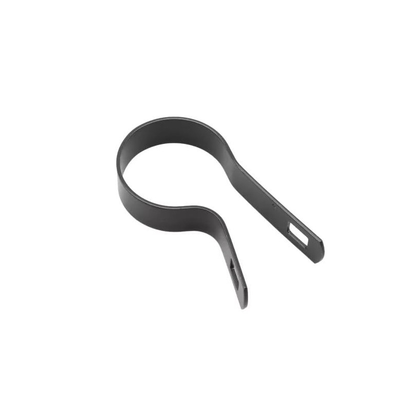 Black Coated Chain Link Tension Band, Durable Steel Chain Link