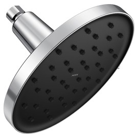Moen Verso Eco-Performance Round 9” Rain Shower Head with Infiniti Dial and Magnetix Docking, 1.75 GPM Adjustable Rainfall Shower, Chrome, 220R2EP