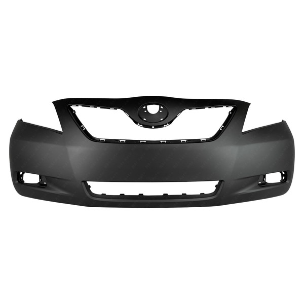 Bumpers That Deliver - Primered, Front Bumper Cover Fascia for 2007 2008 2009 Toyota Camry 07 08 09, TO1000329