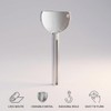 3Pcs Silver Stainless Steels Metal Tube Squeezer Keys Salon Toothpaste