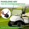Panglong Golf Cart 48V MAC DC Charger-Plug Powerwise Receptacle fits
