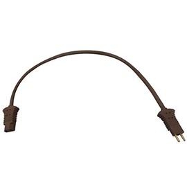 FocalTop Pigtail Cord for Filter Queen Vacuum 18 Inch Brown Replacemen