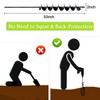 TCBWFY 2x32 Inch Auger Drill Bit for Planting - Long
