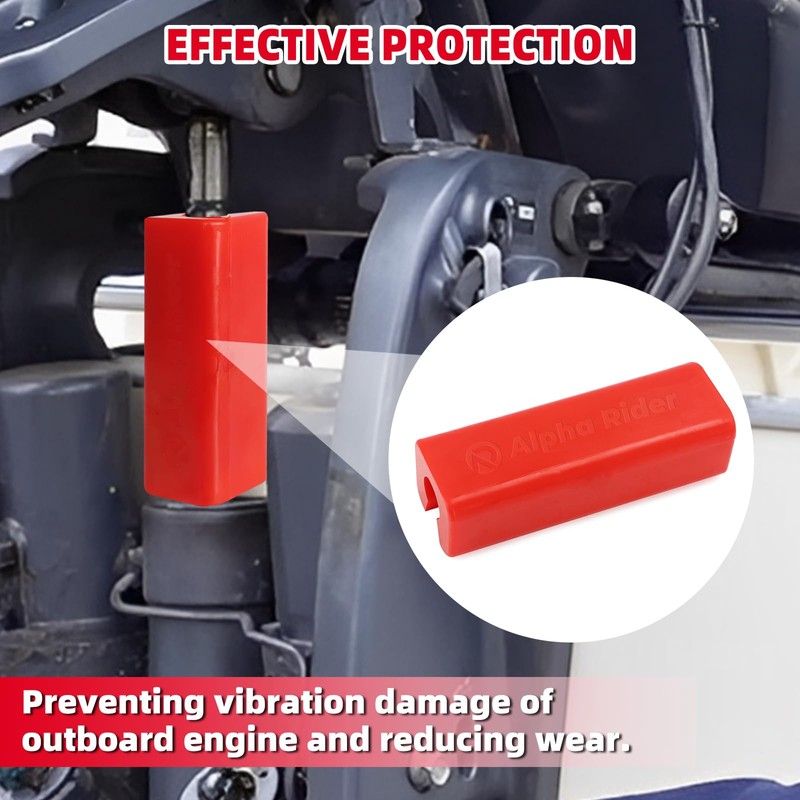 AUTOVIC Transom Saver Support for Single Ram Tilt Systems Motor