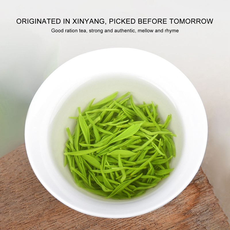 1 Box Green Tea Pure Natural Long Strip Shape Chinese