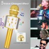 KIDWILL Wireless Bluetooth Karaoke Microphone for Kids, 5-in-1 Portable Handheld