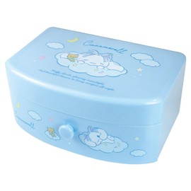 Tees Factory SR-5545345CR Sanrio Characters Jewelry Box with Drawer, Sweet Dream/Cinnamoroll, H2.0 x 6.3 x 4.3 inches (75 x 160 x 110 mm)