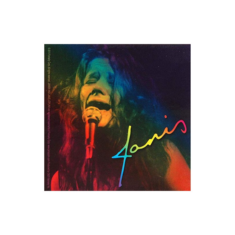 C&D Visionary Licenses Products Janis Joplin Singing Sticker