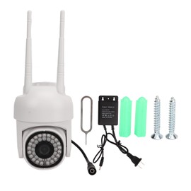 1080P Security Camera Full Color Night Vision Universal Adjustment 2MP Motion Detection Camera Wireless 110‑240V US Plug