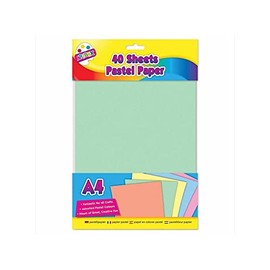 40 Sheets A4 Pastel Paper