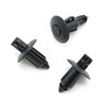 VVO Fasteners- Black Plastic Front Grille/Slam Panel Clips for Volvo