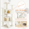 54 Inches Cat Tree Tower Condo Furniture, Cat Tower for