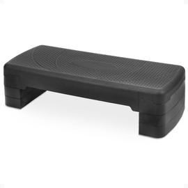 BalanceFrom Aerobic Step Platform, Exercise Stepper in Multiple Colors - Home Gym Fitness Equipment for Cardio, Core, Leg Toning, Balance Training and Low-Impact Workouts