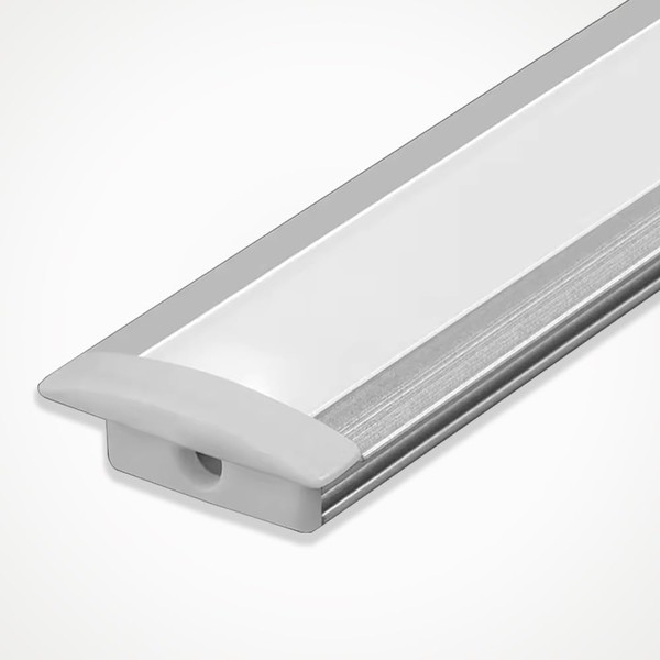LEDBRITE Aluminium Profile 2M / 6.6FT LED Channel ALP2507 with