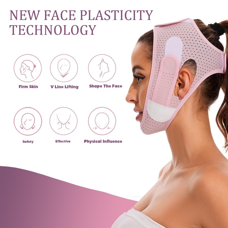 V Line Lifting Mask Chin Strap for sleeping jawline Shaped