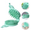 Baluue Hair Scalp Massager Brush for Soft Dual-sided Shampoo Exfoliator