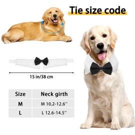 Dog Wedding Cat Bow Tie for Dogs Wedding Bow Tie Clothing Dog Birthday Bow Tie Dog Adjustable for Dogs Cats Pets Wedding Cotton Pet Bow Tie Dog Tie for Wedding Party