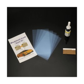 GEARZAAR 5Pack Auto Glass Nano Repair Fluid Car Windshield Resin Crack Tool Kit Crack D