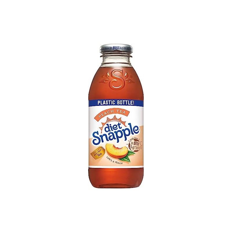 Snapple Diet Peach Tea, 16 oz., 12/Pack (10099496)