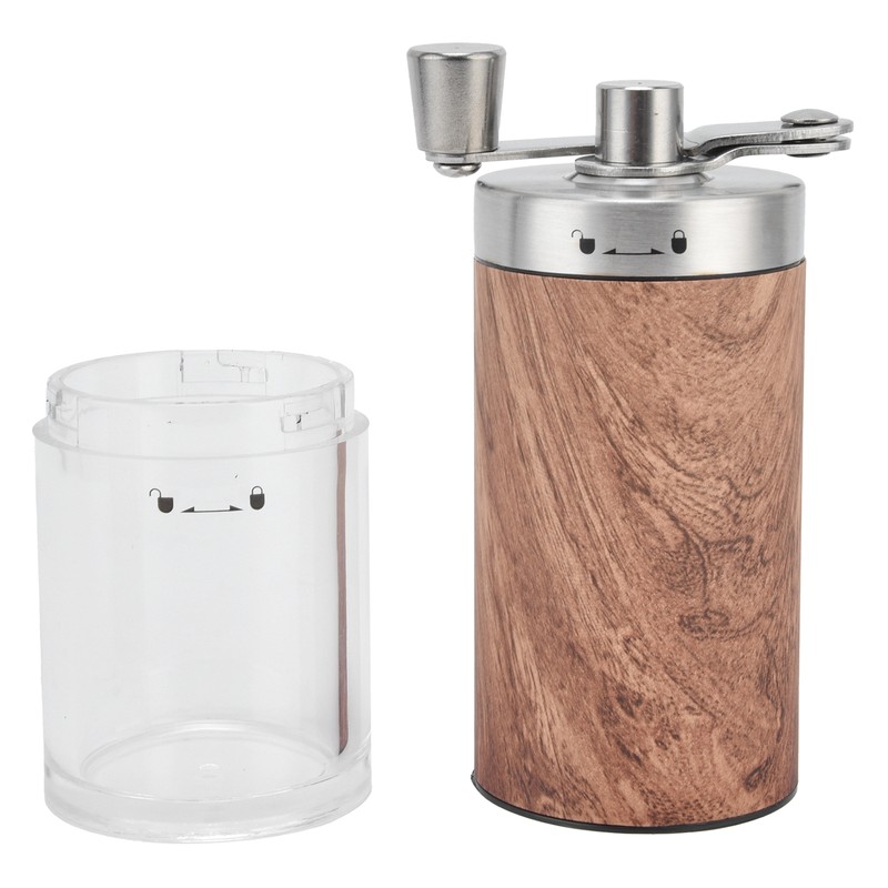 Coffee Grinder Adjustable Thickness Ergonomic Handle Portable Manual Coffee Grinder