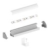 LED Profile in White P3-1 100 cm without Cover for