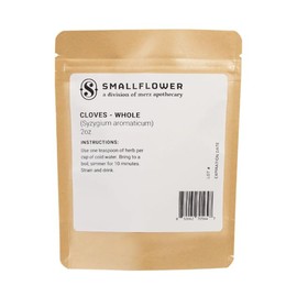 Smallflower Whole Cloves (2oz) | Premium Quality Dried Flower Buds | Warm & Aromatic Spice for Cooking, Baking & Beverages | Fresh, Fragrant & Flavorful