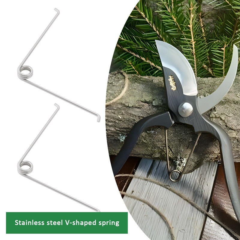 VGOL 10pcs V-Shape Spring Stainless Steel Small Torsion Spring for