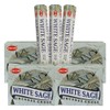 White Sage Incense Sticks and Cone Incense Holder Variety Pack