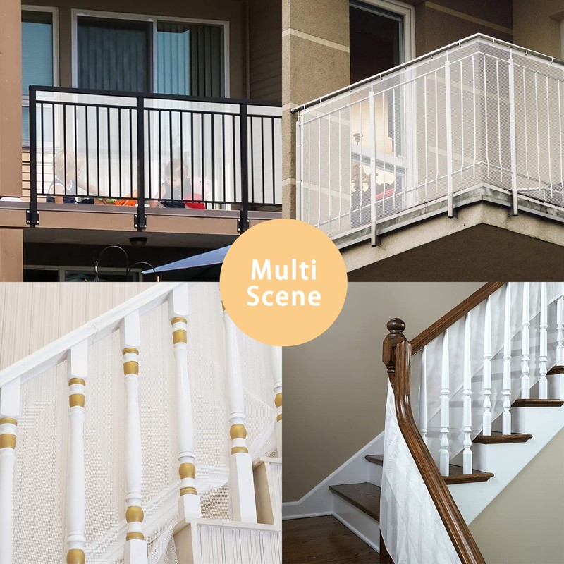 PetSafe Balcony Netting - Stairway Net for Pets & Kids,